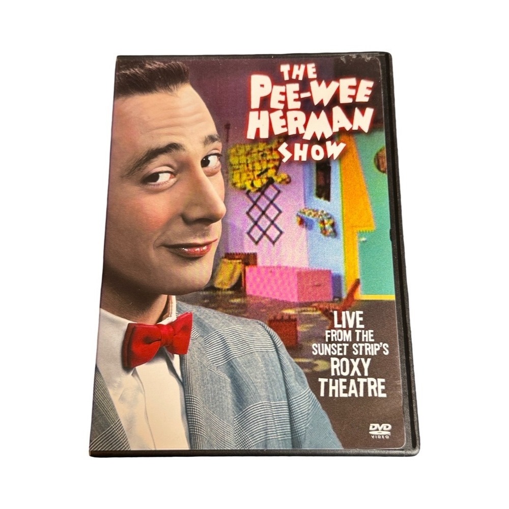 The Pee-Wee Herman Show Live from the Roxy Theatre DVD 2006 Paul Reubens Comedy